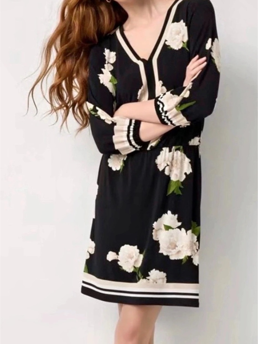 White House Black Market Floral Mini Dress